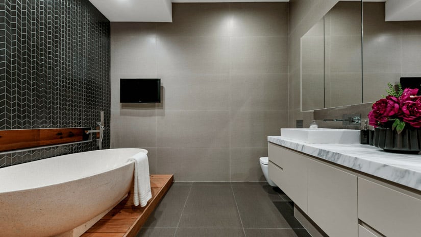 Choose The Right Bathroom Tile Grout Color, Bathroom Tile Colors Pictures