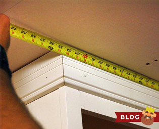How To Add Crown Molding To The Top Of Your Cabinets Young House