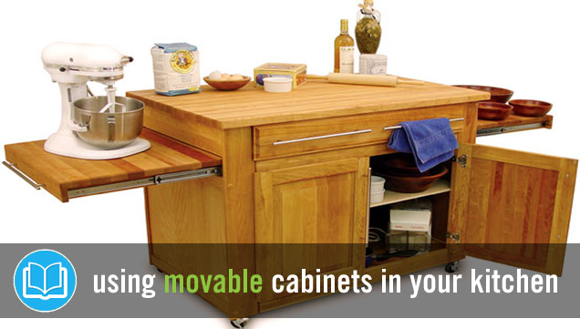 movable kitchen cabinets - the pros & cons you need to know