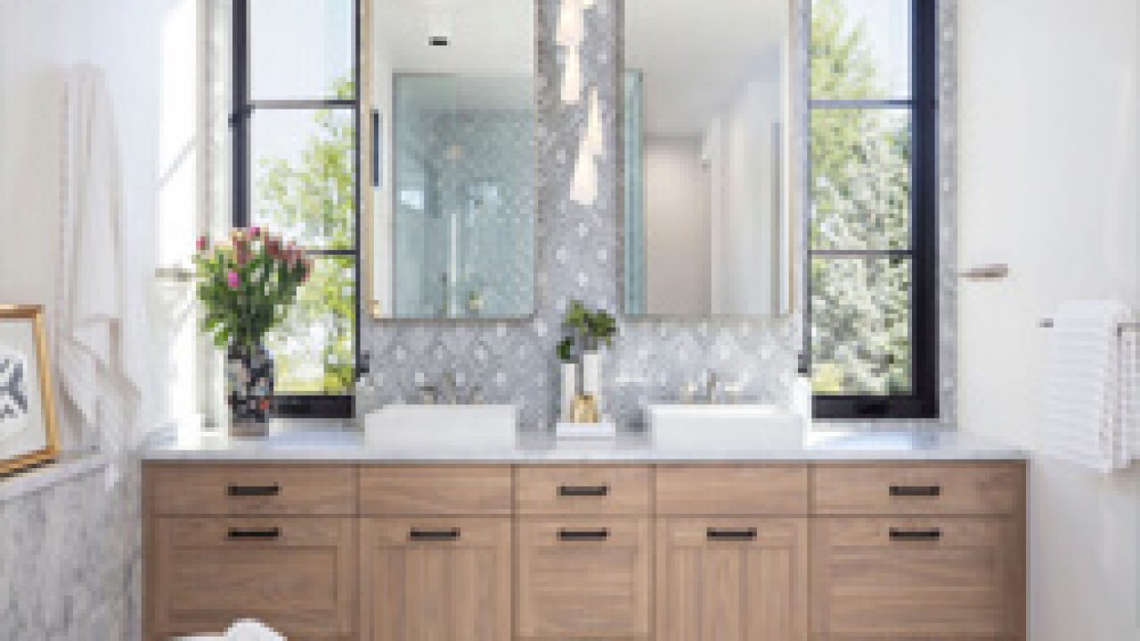 Modern Master Bathroom Vanity