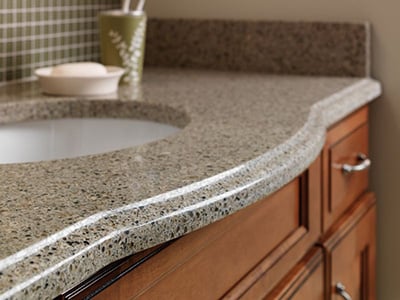 Ogee countertop edge