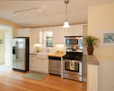 What Is One Wall Kitchen Definition, Small One Wall Kitchen With Island Layout
