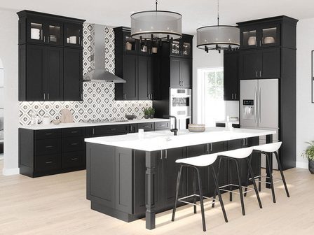 Modern kitchen cabinets