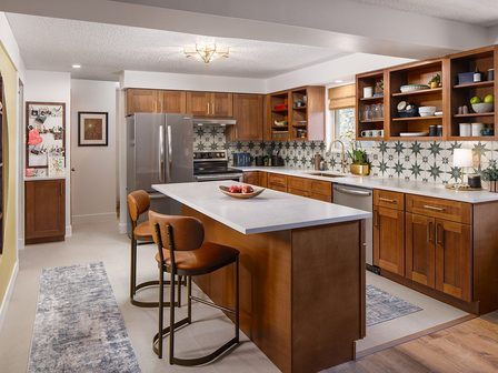 Shaker kitchen cabinets