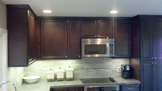 Espresso cabinets, photo 10