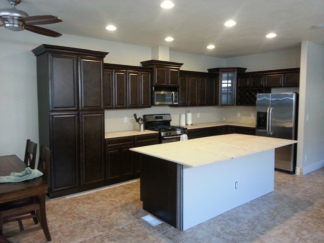 Espresso cabinets, photo 9