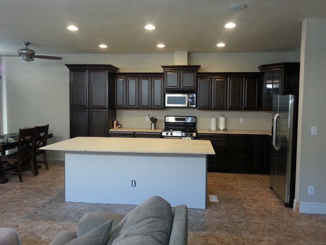Espresso cabinets, photo 25