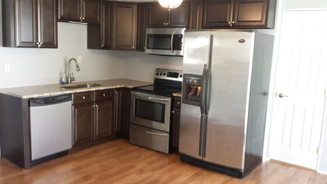 Espresso cabinets, photo 31
