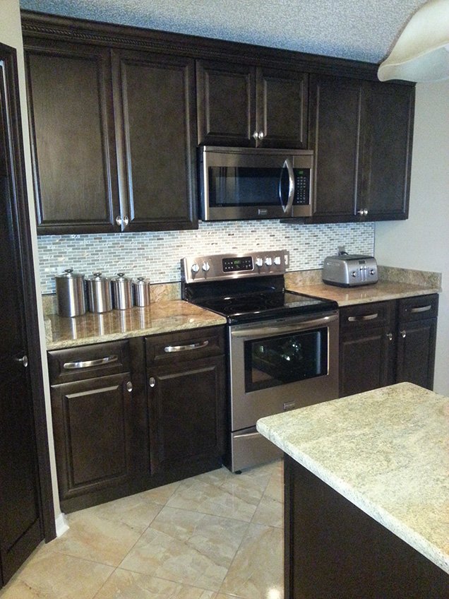 Espresso cabinets, photo 12
