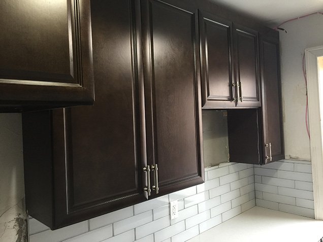 Espresso cabinets, photo 70
