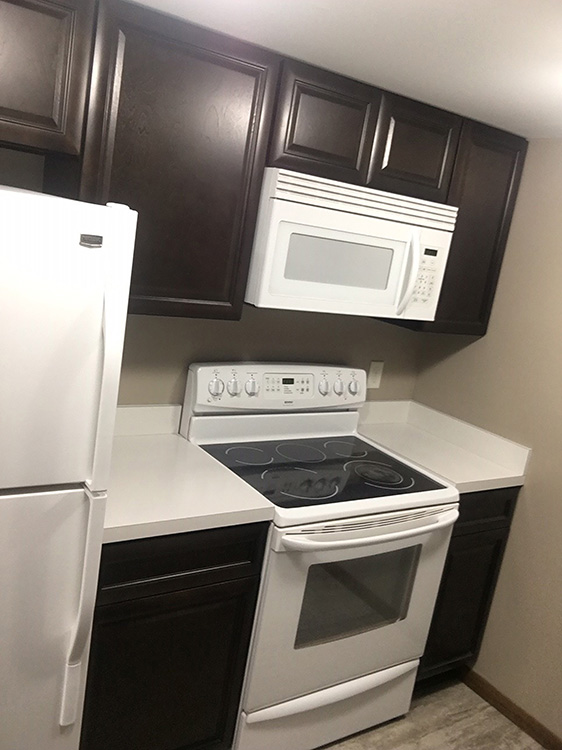 Espresso cabinets, photo 57