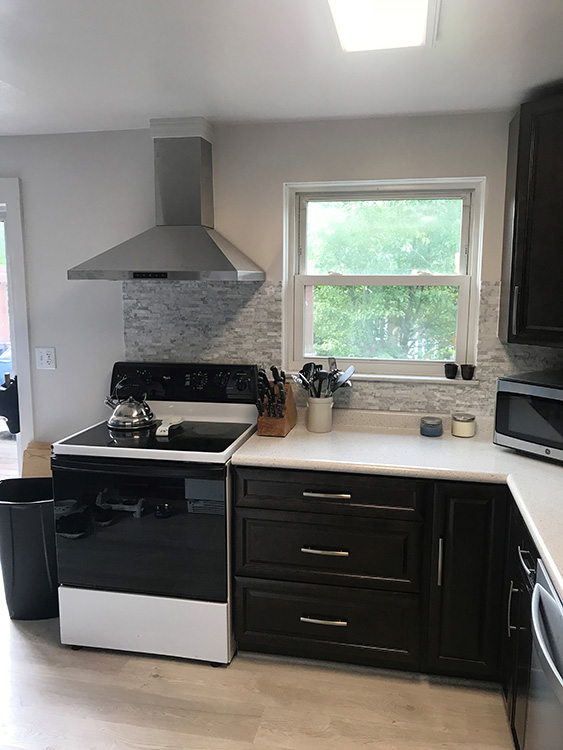 Espresso cabinets, photo 60
