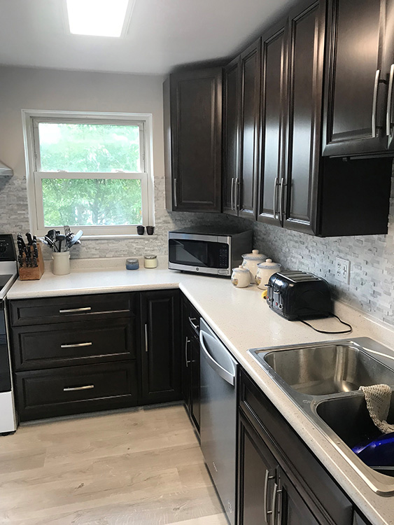 Espresso cabinets, photo 62