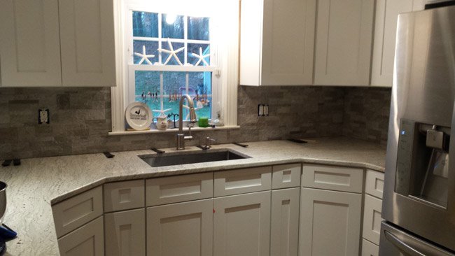 Ice White Shaker cabinets, photo 192