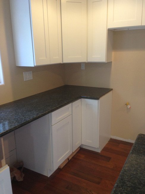 Ice White Shaker cabinets, photo 255