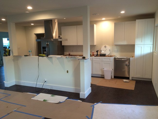Ice White Shaker cabinets, photo 300
