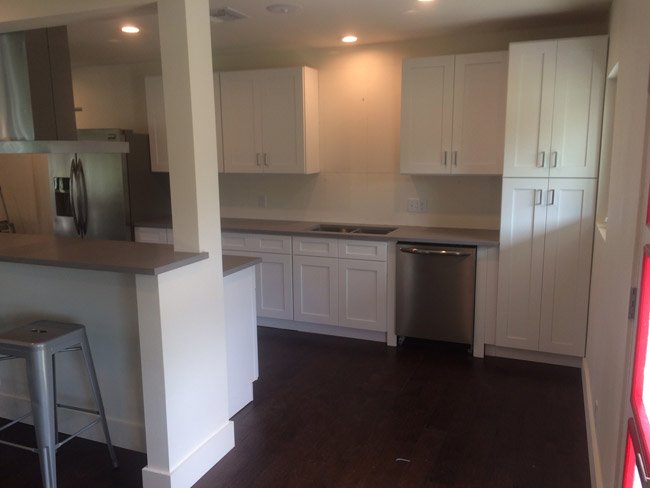 Ice White Shaker cabinets, photo 187