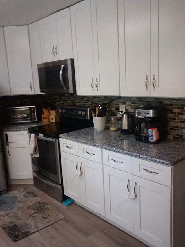 Ice White Shaker cabinets, photo 139