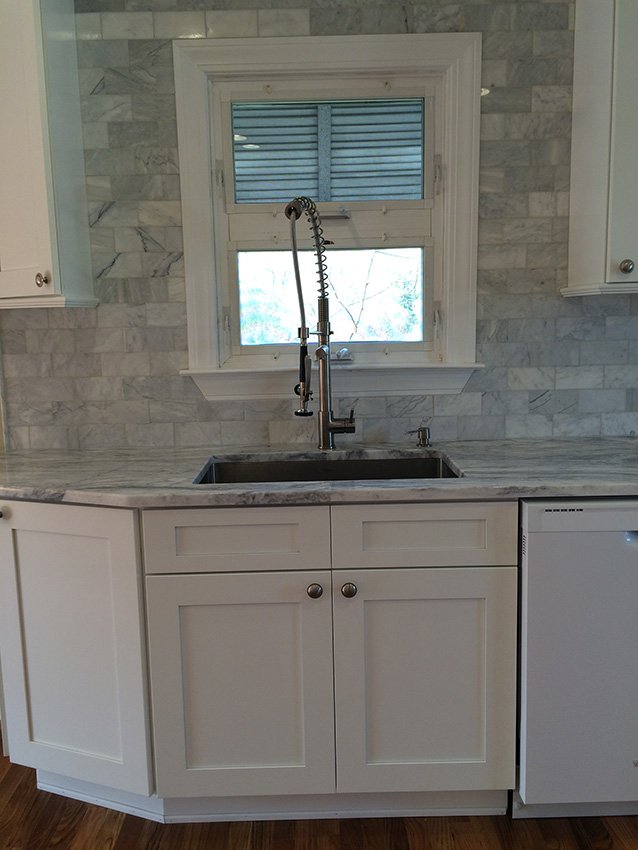 Ice White Shaker cabinets, photo 145