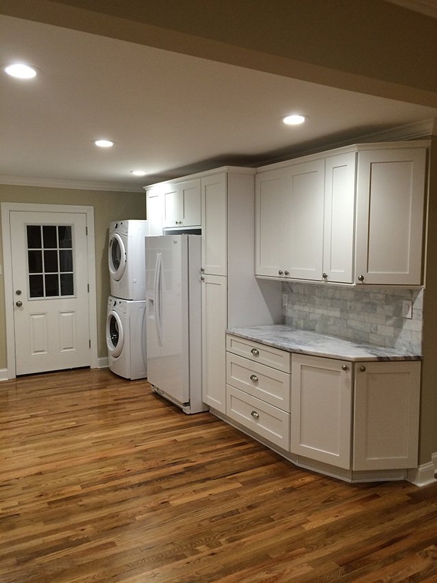 Ice White Shaker cabinets, photo 147