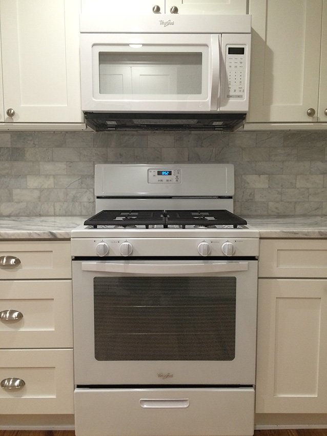 Ice White Shaker cabinets, photo 149