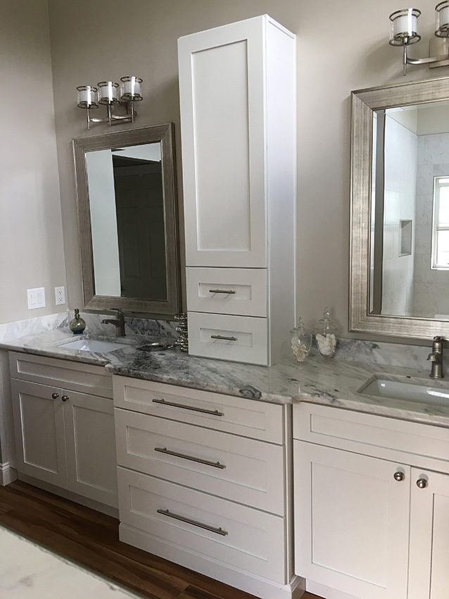 Ice White Shaker cabinets, photo 157