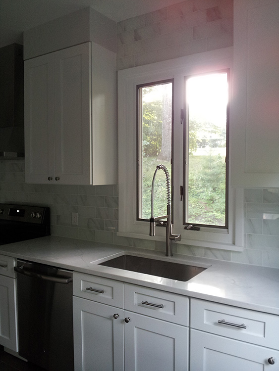 Ice White Shaker cabinets, photo 201