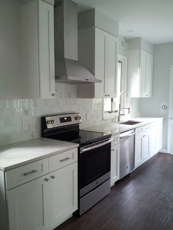 Ice White Shaker cabinets, photo 203