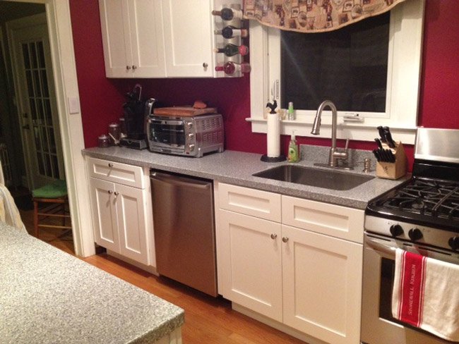 Ice White Shaker cabinets, photo 258