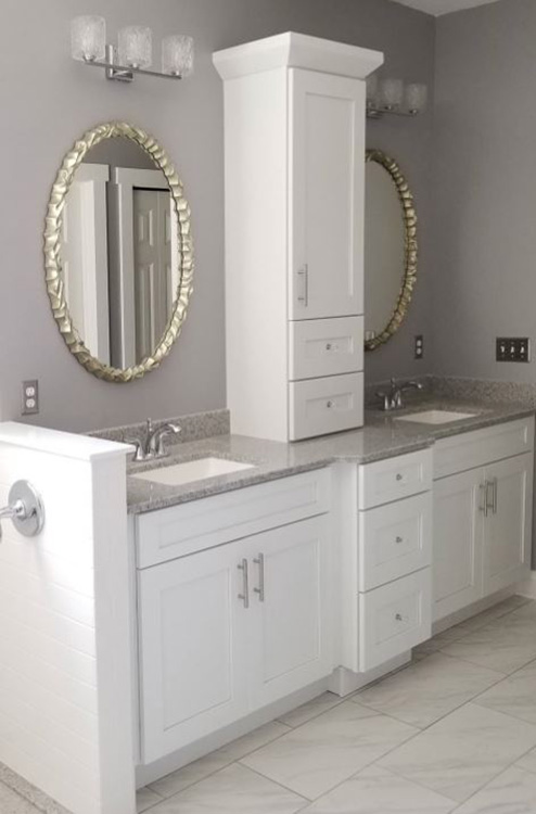 Ice White Shaker cabinets, photo 123