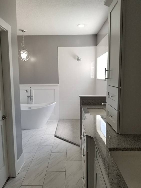 Ice White Shaker cabinets, photo 265
