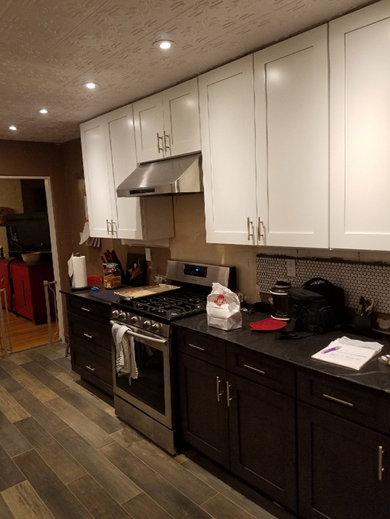 Ice White Shaker cabinets, photo 266
