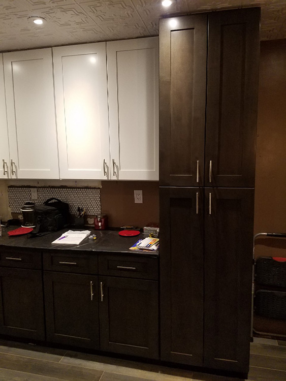 Ice White Shaker cabinets, photo 294