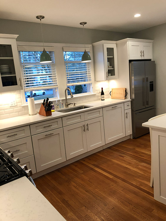 Ice White Shaker cabinets, photo 128