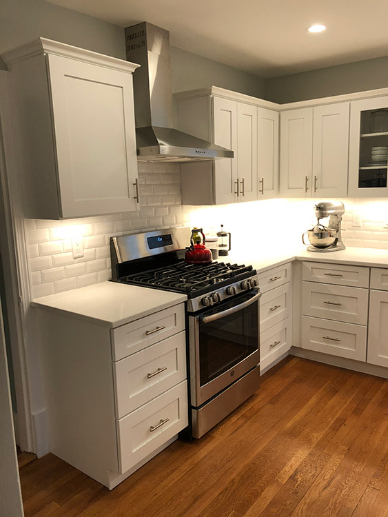 Ice White Shaker cabinets, photo 126