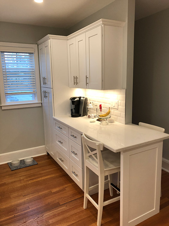 Ice White Shaker cabinets, photo 267
