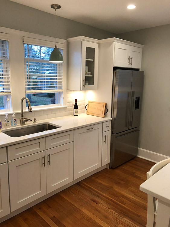 Ice White Shaker cabinets, photo 132