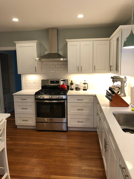 Ice White Shaker cabinets, photo 134