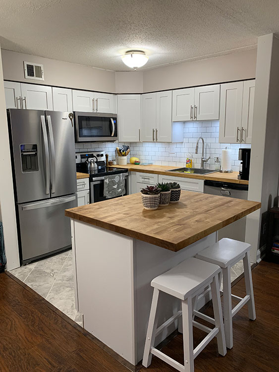 Ice White Shaker cabinets, photo 125