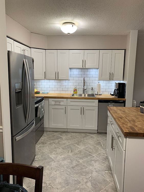 Ice White Shaker cabinets, photo 206