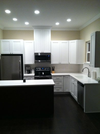 Ice White Shaker cabinets, photo 117