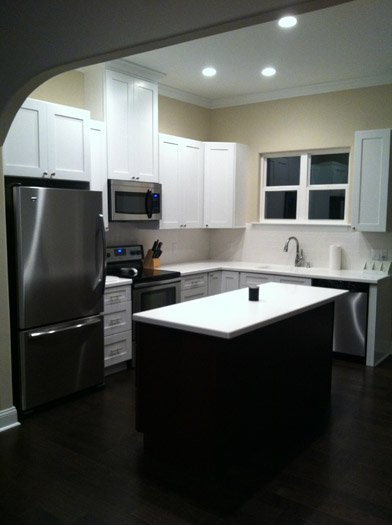 Ice White Shaker cabinets, photo 113
