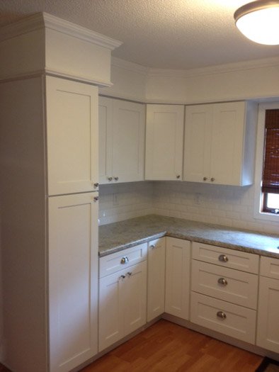 Ice White Shaker cabinets, photo 261