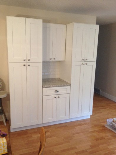 Ice White Shaker cabinets, photo 176