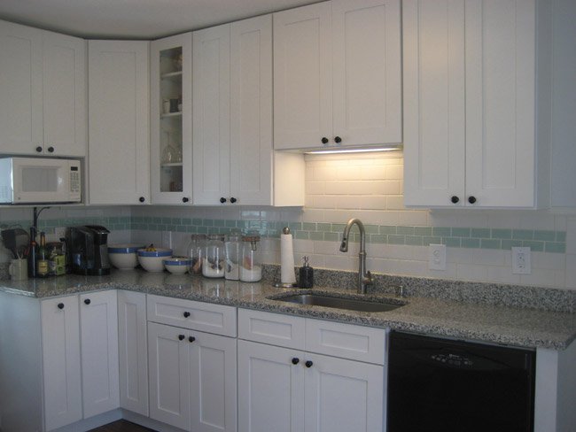Ice White Shaker cabinets, photo 198