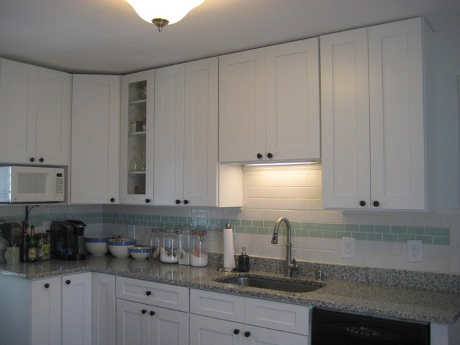 Ice White Shaker cabinets, photo 191