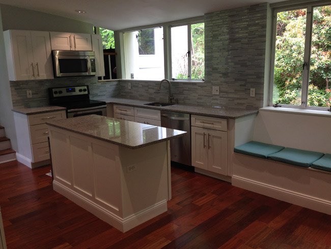 Ice White Shaker cabinets, photo 122