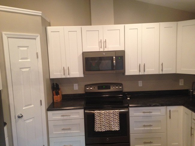 Ice White Shaker cabinets, photo 119