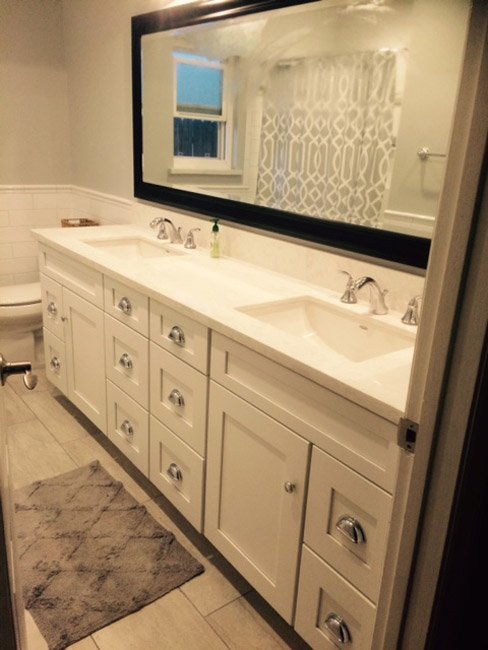 Ice White Shaker cabinets, photo 118