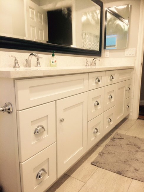Ice White Shaker cabinets, photo 180